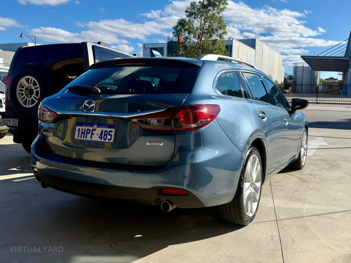 2013 MAZDA 6 GJ GT WAGON 5DR SKYACTIV-DRIVE 6SP 2.2DTT