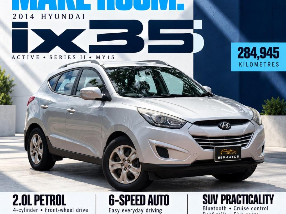 2014 HYUNDAI IX35 SERIES II ACTIVE WAGON 5DR SPTS AUTO 6SP 2.0I [MY15]