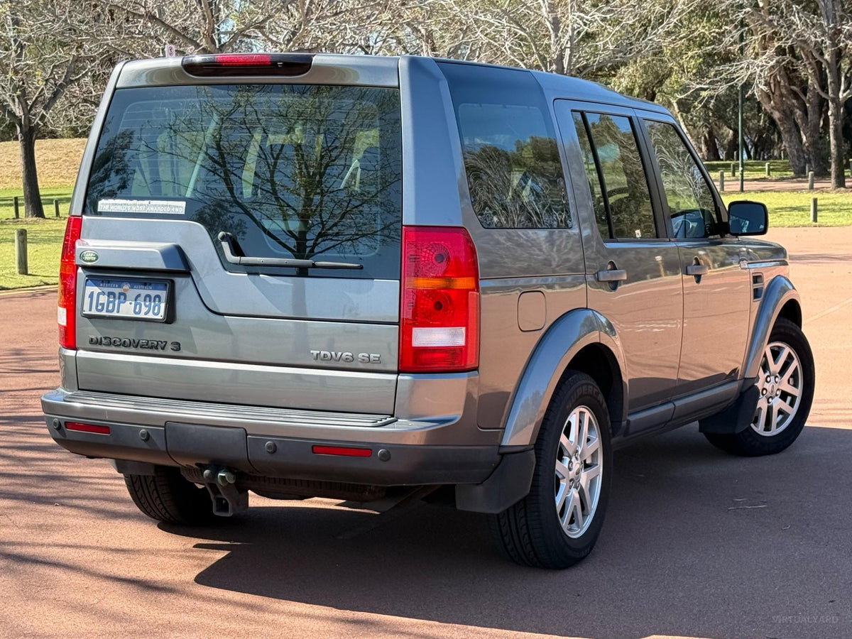 2008 LAND ROVER DISCOVERY 3 SERIES 3 SE WAGON 7ST 5DR SPTS AUTO 6SP 4X4 2.7DT [MY09]