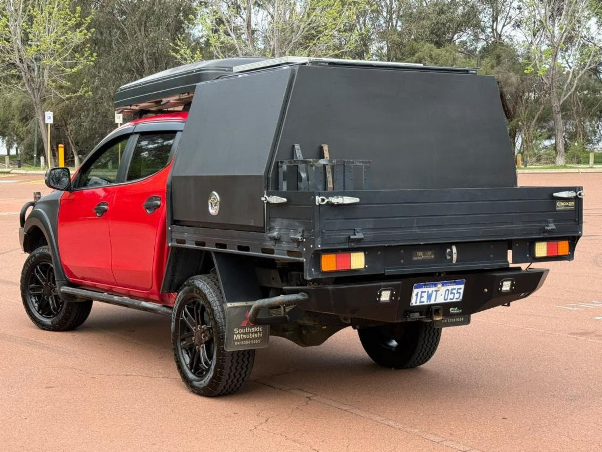 2015 MITSUBISHI TRITON MQ MY16 GLX CAB CHASSIS SINGLE CAB 2DR SPTS AUTO 5SP 4X2 1165KG 2.4DT