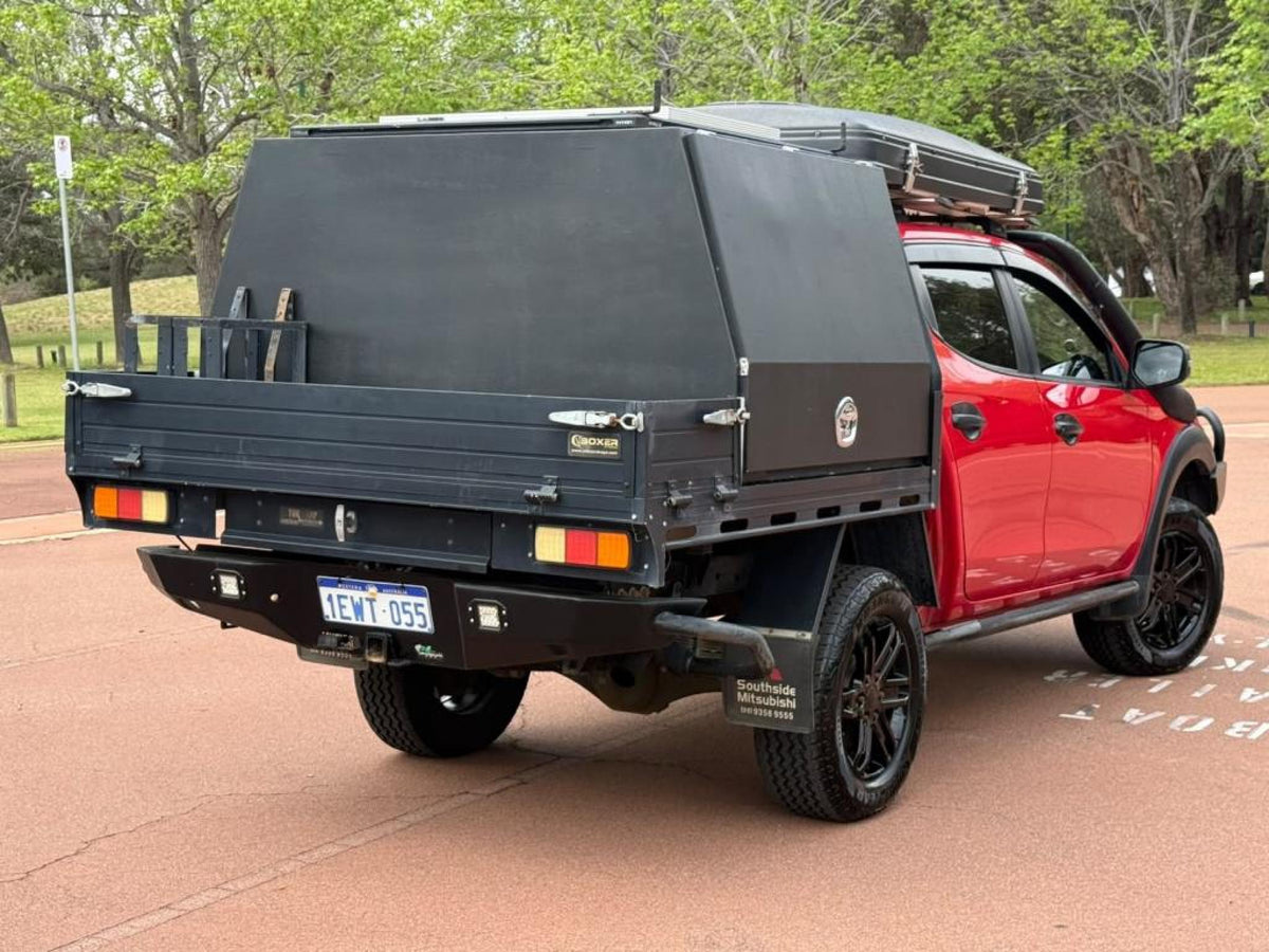 2015 MITSUBISHI TRITON MQ MY16 GLX CAB CHASSIS SINGLE CAB 2DR SPTS AUTO 5SP 4X2 1165KG 2.4DT