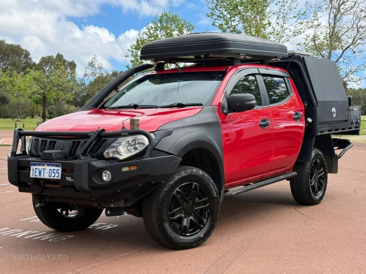 2015 MITSUBISHI TRITON MQ MY16 GLX CAB CHASSIS SINGLE CAB 2DR SPTS AUTO 5SP 4X2 1165KG 2.4DT